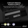 CORSAIR RMe Series RM650e pilnai modulinis žemo triukšmo ATX 650W maitinimo šaltinis
