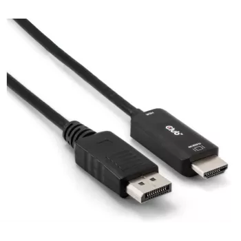 CLUB3D CAC-1083 DisplayPort 1.4 laidas 2 m HDMI Type D (Micro) juodas