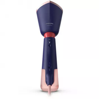 Philips 5000 serijos rankinis garintuvas, drabužių garintuvas, 0,32 L, 0,58 min, mėlyna, jūros mėlyna, mygtukai