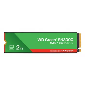 WESTERN DIGITAL SSD - WD Green SN3000 NVMe - 500GB - PCIe Gen4 x4 - M.2 2280