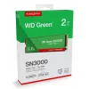 WESTERN DIGITAL SSD - WD Green SN3000 NVMe - 500GB - PCIe Gen4 x4 - M.2 2280