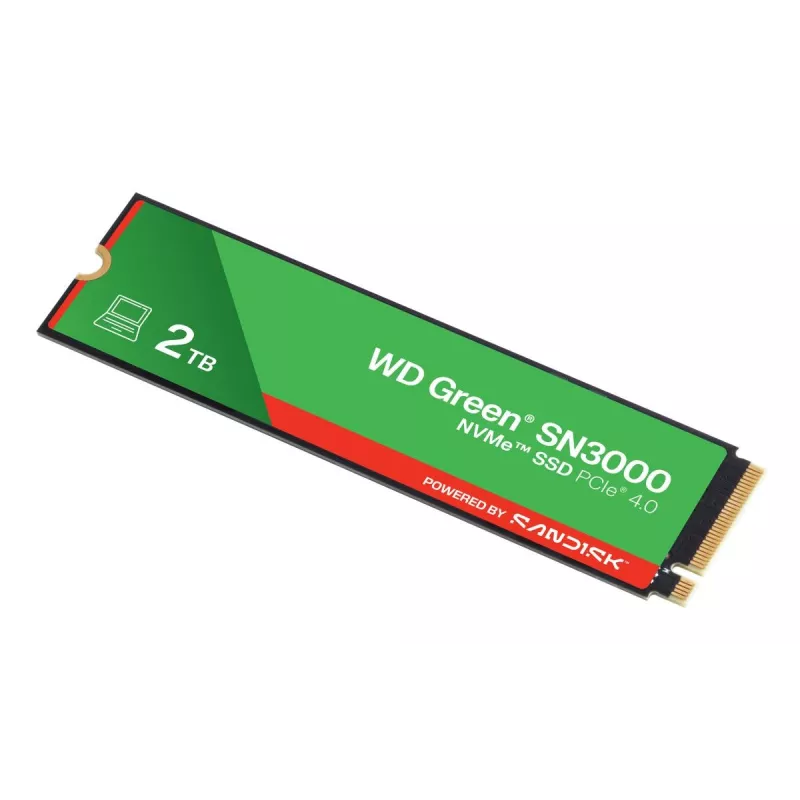 WESTERN DIGITAL SSD - WD Green SN3000 NVMe - 500GB - PCIe Gen4 x4 - M.2 2280
