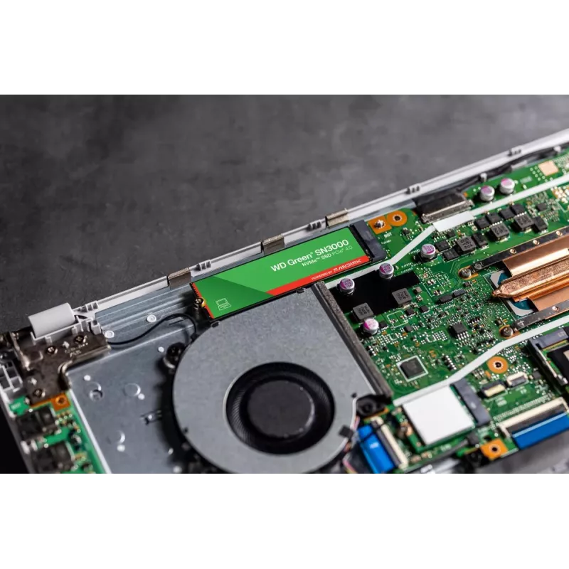 WESTERN DIGITAL SSD - WD Green SN3000 NVMe - 500GB - PCIe Gen4 x4 - M.2 2280