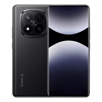 Išmanusis telefonas Xiaomi Redmi Note 14 Pro+ 5G — 6,67 col. AMOLED, 8 GB RAM, 256 GB, 200 MP, IP68, 5110 mAh, Juodas
