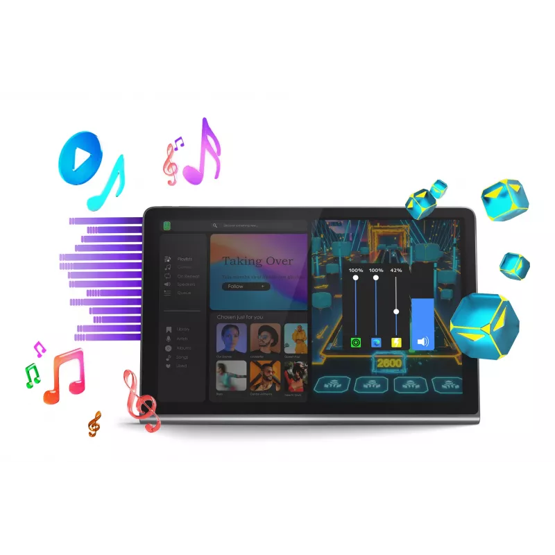 Planšetinis kompiuteris Lenovo Tab Plus, 11,5 colio, 128 GB, 8 GB, Android 14, Pilka