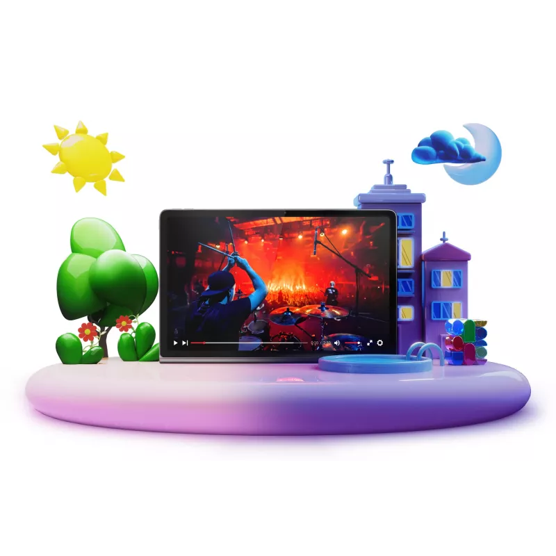 Planšetinis kompiuteris Lenovo Tab Plus, 11,5 colio, 128 GB, 8 GB, Android 14, Pilka