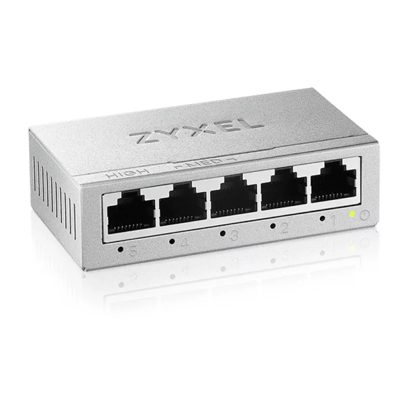 Zyxel GS-105BV5-EU0101F tinklo jungiklis, nevaldomas, L2, Gigabit Ethernet (10/100/1000)