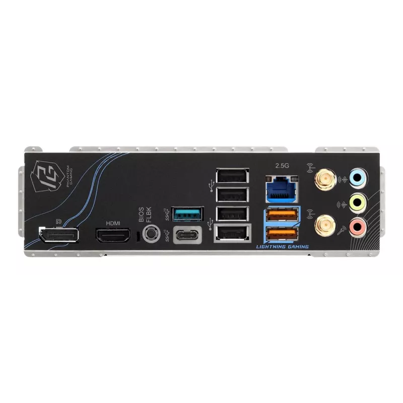 ASRock pagrindinė plokštė B850M Riptide WiFi AM5 AMD B850 4x DDR5 1x HDMI 2.1 TMDS/FRL 8G 1x DisplayPort 1.4 su DSC mATX