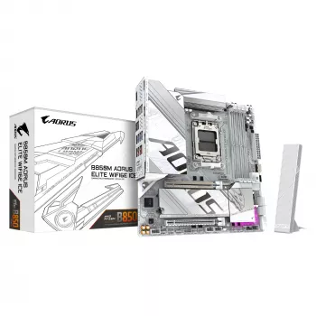 Motininė plokštė GIGABYTE B850M AORUS ELITE WIFI6E, AMD B850, Socket AM5, Micro ATX