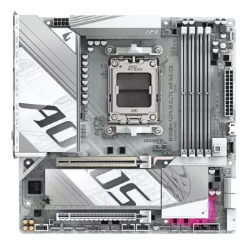 Motininė plokštė GIGABYTE B850M AORUS ELITE WIFI6E, AMD B850, Socket AM5, Micro ATX