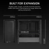 CORSAIR FRAME 4000D Midi Tower Juodas