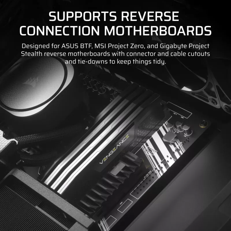 CORSAIR FRAME 4000D Midi Tower Juodas