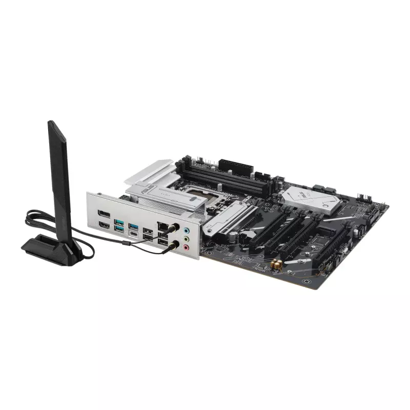 Motininė plokštė ASUS PRIME B860-PLUS WIFI – Intel B860, LGA 1851, ATX, DDR5, 4 DIMM, Wi‑Fi 6E, 2,5Gb LAN, Bluetooth 5.3