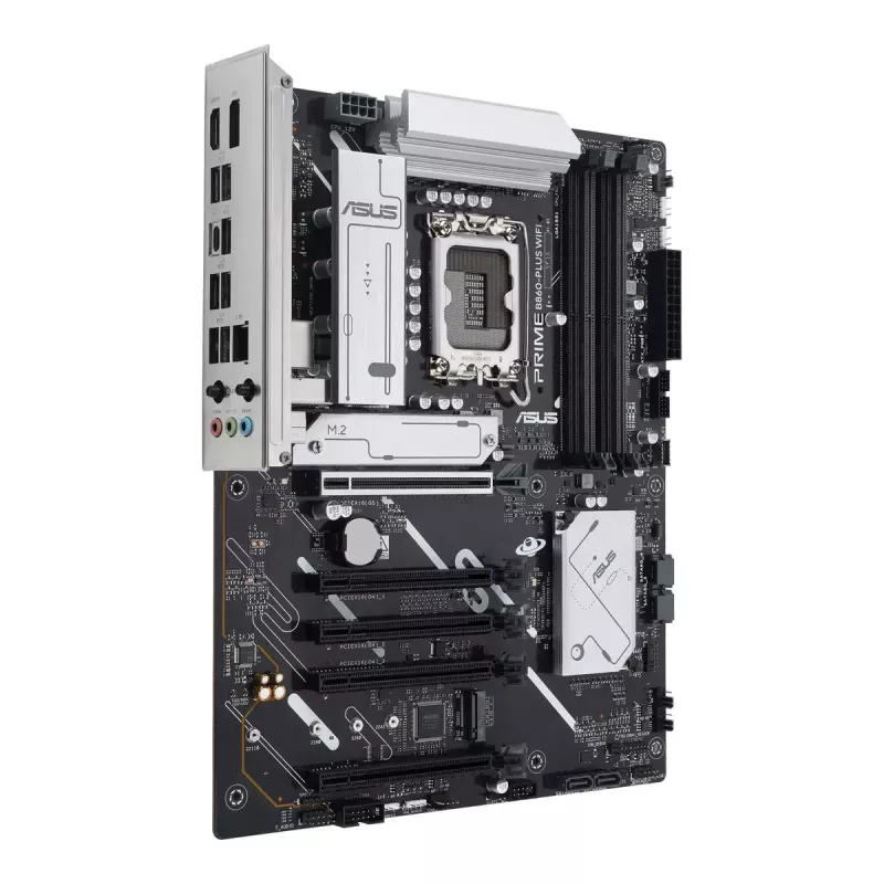 Motininė plokštė ASUS PRIME B860-PLUS WIFI – Intel B860, LGA 1851, ATX, DDR5, 4 DIMM, Wi‑Fi 6E, 2,5Gb LAN, Bluetooth 5.3