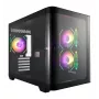 FSP S380-BA kompiuterio korpusas Mini Tower mITX, mATX juodas ARGB