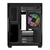 FSP S380-BA kompiuterio korpusas Mini Tower mITX, mATX juodas ARGB