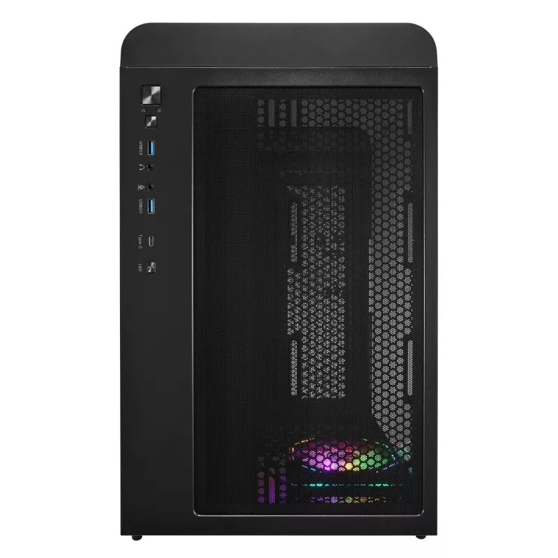 FSP S380-BA kompiuterio korpusas Mini Tower mITX, mATX juodas ARGB