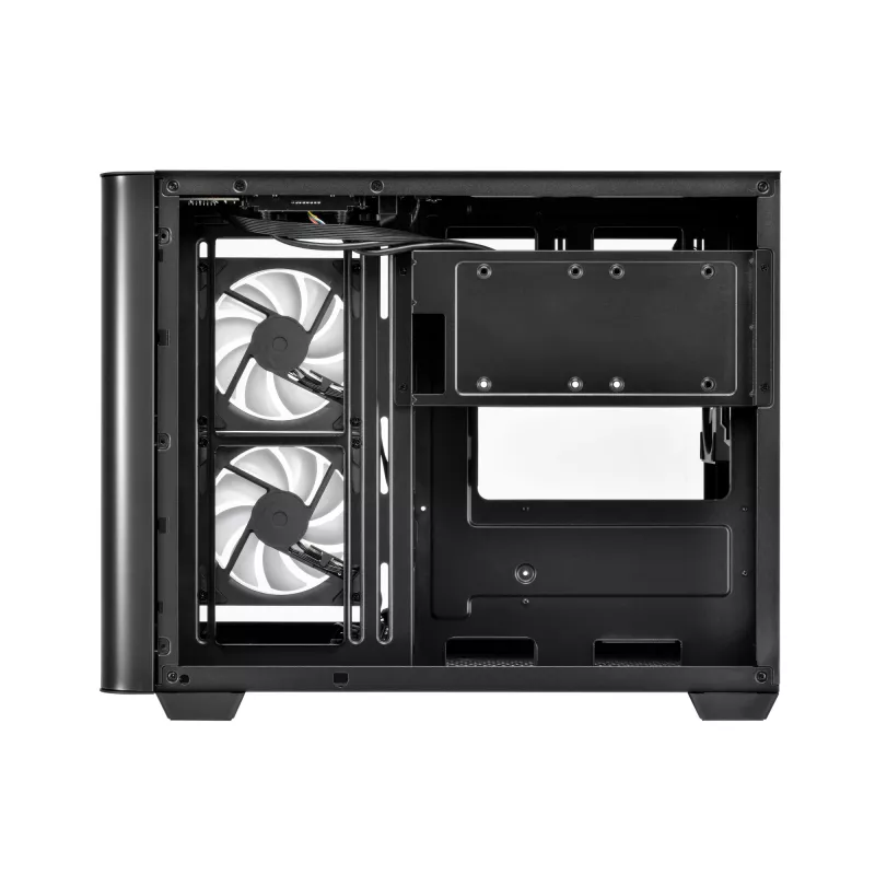 FSP S380-BA kompiuterio korpusas Mini Tower mITX, mATX juodas ARGB