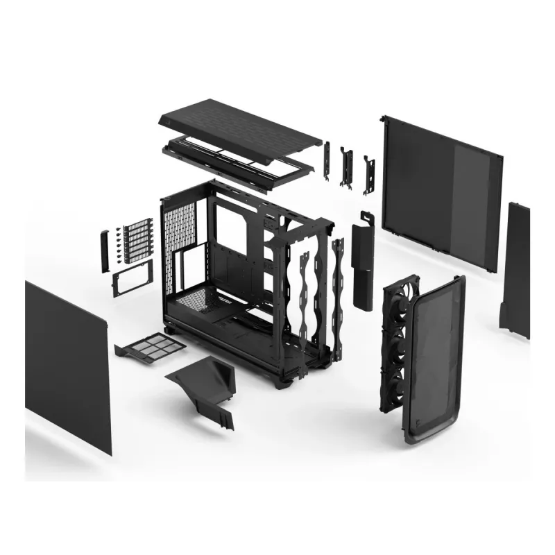 FRACTAL DESIGN Meshify 3 XL Black Solid korpusas