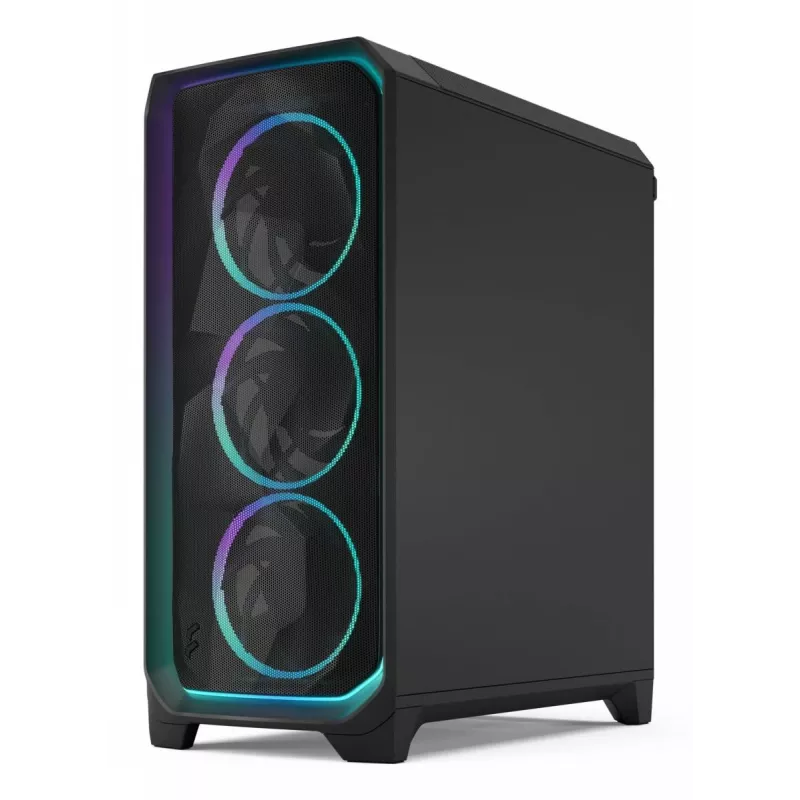 FRACTAL DESIGN Meshify 3 Ambience Pro RGB Juoda Tg Šviesiai Tonuotas