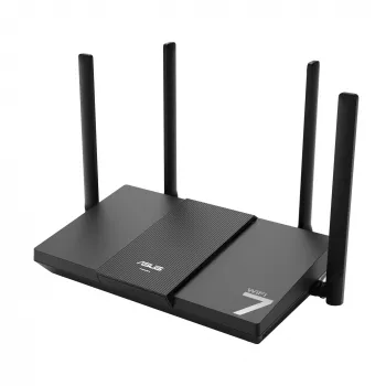 ASUS RT-BE50 BE3600 belaidis maršrutizatorius 2.5 Gigabit Ethernet dviejų juostų (2,4 GHz / 5 GHz) Juodas