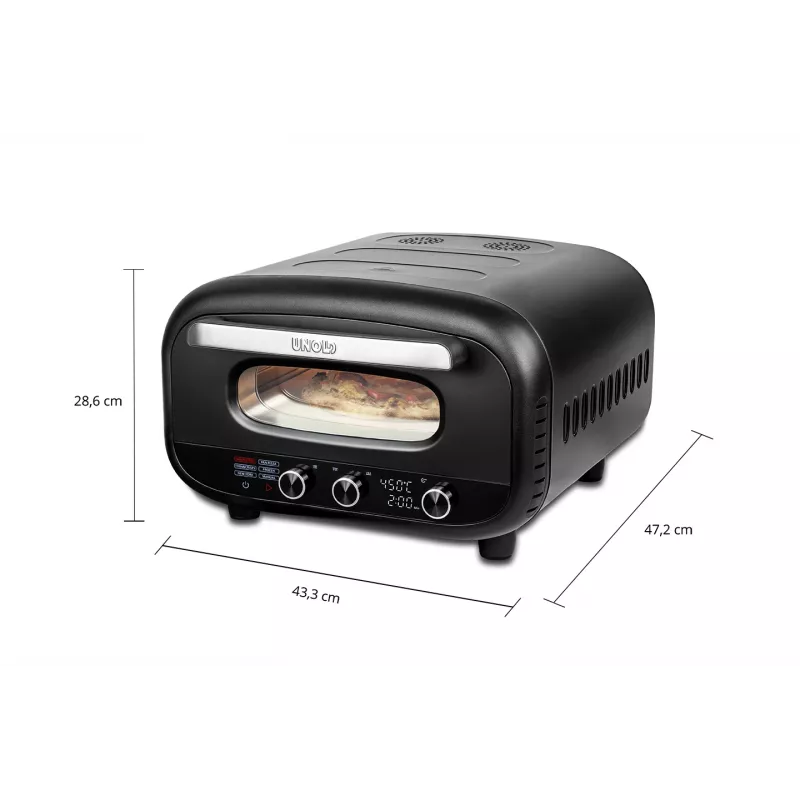 Unold 68805 picos kepimo aparatas/orkaitė 1 picai 1700 W Juoda