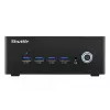 Shuttle Nano PC NA10H7, AMD Ryzen™ 7-8845HS APU, Radeon 780M, 2xHDMI, 2xUSB-C 4.0(DP), 2x2.5Gbit LAN, 24/7 nuolatinis darbas, su VESA