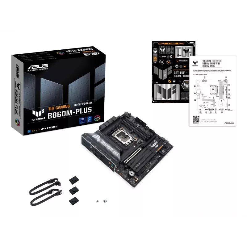 ASUS TUF GAMING B860M-PLUS Intel B860 LGA 1851 (Socket V1) micro ATX pagrindinė plokštė