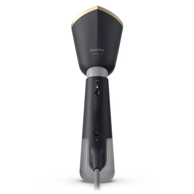 Philips 5000 serijos rankinis garintuvas, drabužių garintuvas, 0,32 l, 0,58 min, pilka, tamsiai pilka, 24 g/min