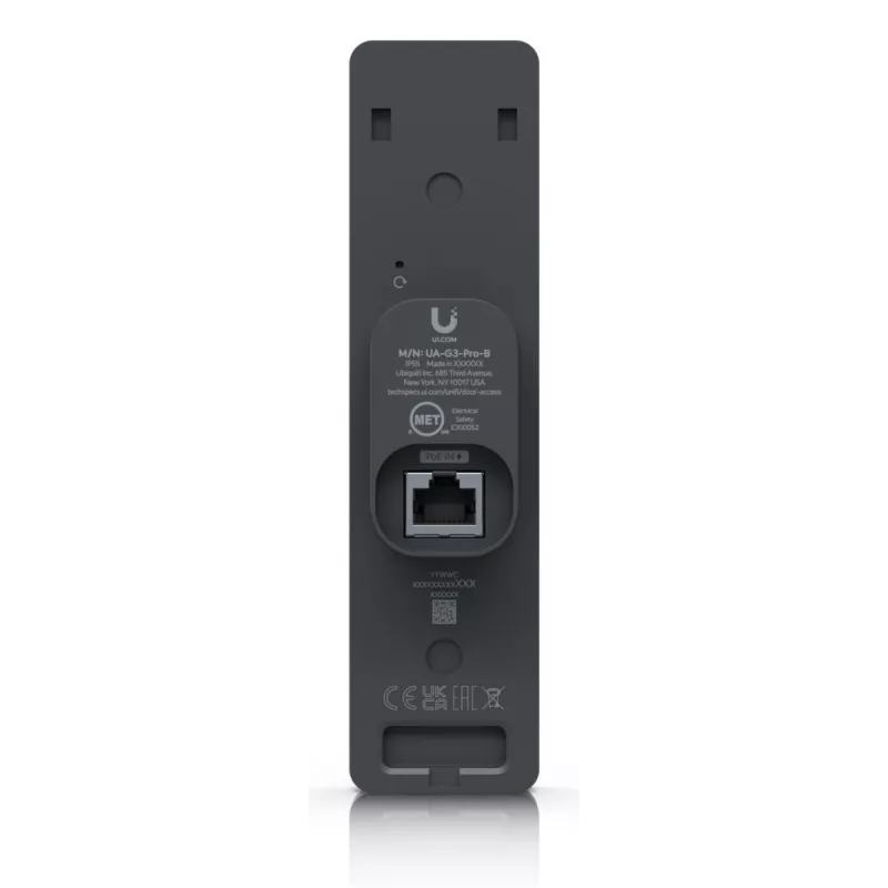 UBIQUITI NETWORKS UniFi G3 Reader Pro - prieigos kontrolės terminalas su NFC skaitytuvu, NFC, Bluetooth 4.2, Mifare