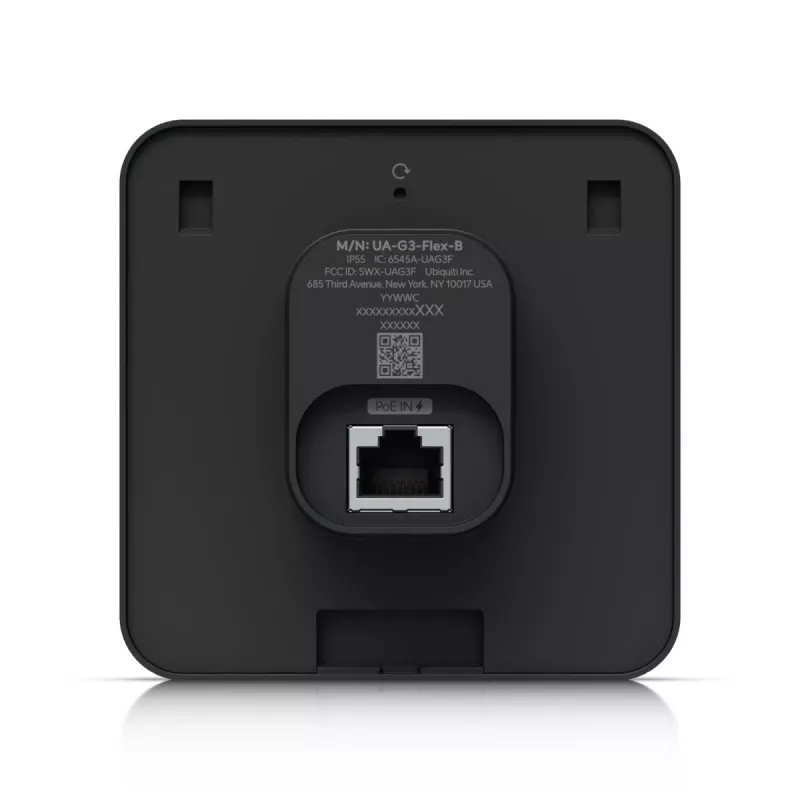Prieigos kontrolės skaitytuvas Ubiquiti Reader Flex Basic Black 1W garsiakalbis 10/100