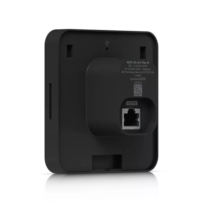Prieigos kontrolės skaitytuvas Ubiquiti Reader Flex Basic Black 1W garsiakalbis 10/100