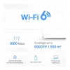 Mercusys HALO H70X belaidis maršrutizatorius Dual-Band Wi-Fi 6 tinklo sistema (2 vnt.)