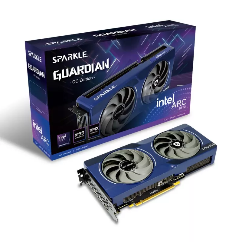 SPARKLE Arc B570 Guardian OC 10GB GDDR6 PCI-E vaizdo plokštė