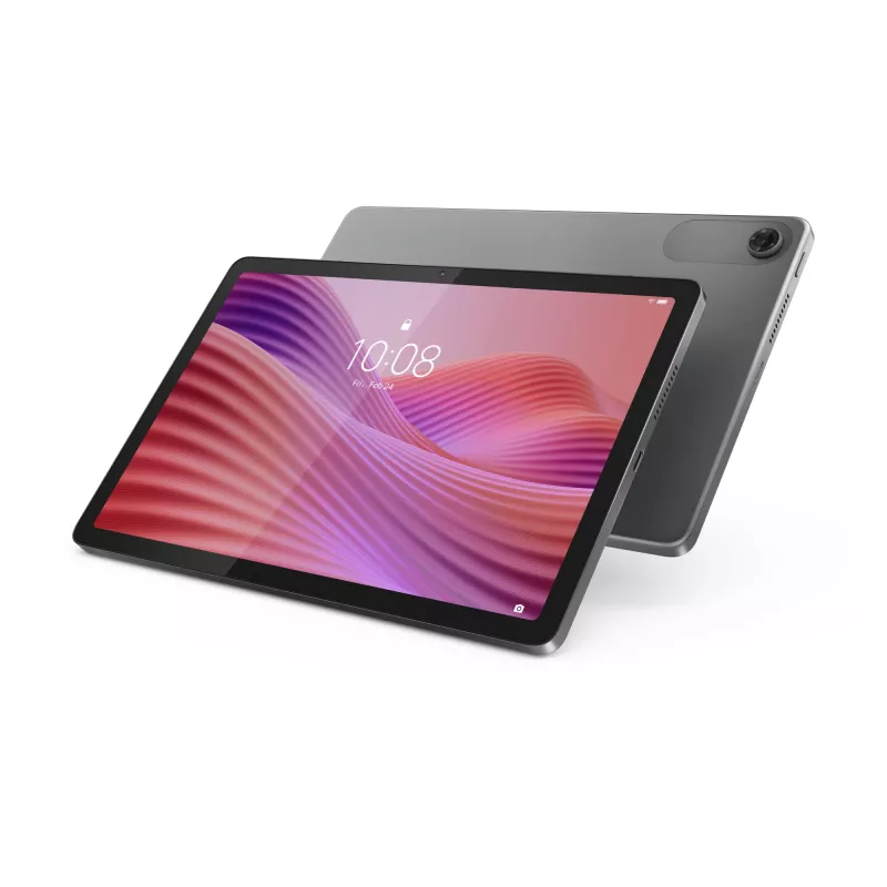 Lenovo Tab planšetinis kompiuteris, 10,1 colio WUXGA IPS, Mediatek Helio G85, 4 GB RAM, 64 GB, Wi-Fi 5, Android 14, pilka
