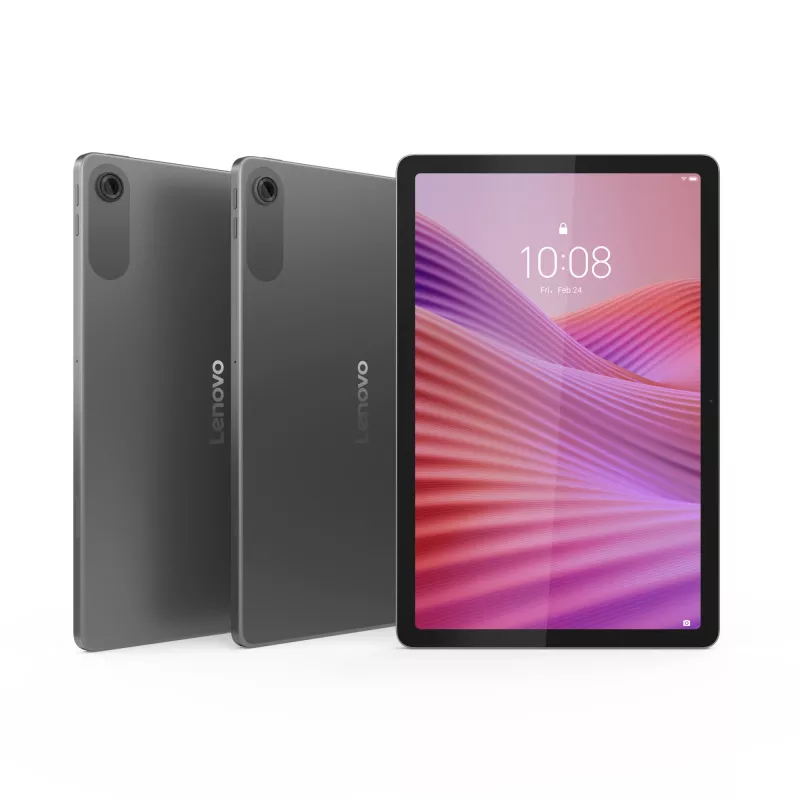 Lenovo Tab planšetinis kompiuteris, 10,1 colio WUXGA IPS, Mediatek Helio G85, 4 GB RAM, 64 GB, Wi-Fi 5, Android 14, pilka