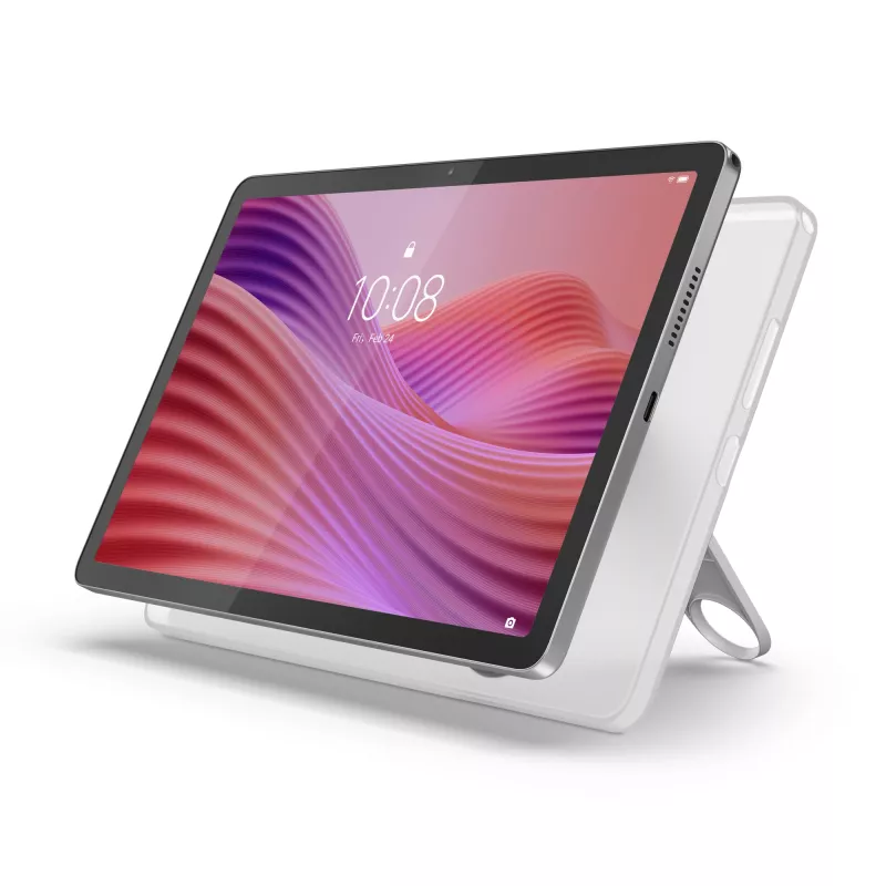 Lenovo Tab planšetinis kompiuteris, 10,1 colio WUXGA IPS, Mediatek Helio G85, 4 GB RAM, 64 GB, Wi-Fi 5, Android 14, pilka