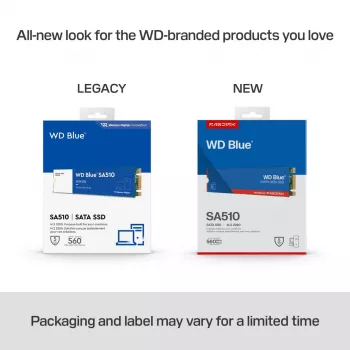 WESTERN DIGITAL SSD WD Blue SA510 500GB SATA 6Gb/s M.2 2280