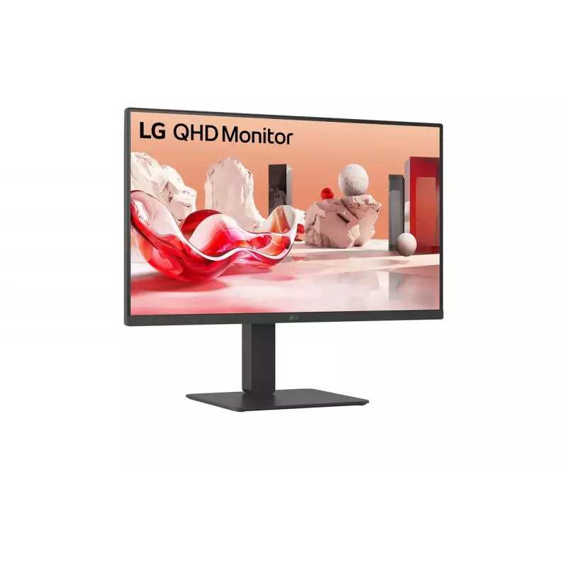 LG 27BA54QB-B monitor kompiuteriui 68,6 cm (27 col.) 2560 x 1440 pikselių „Quad HD“ LCD juodas