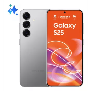 Samsung Galaxy S25 15,8 cm (6,2 colio) Dual SIM Android 15 5G USB Type-C 12 GB 128 GB 4000 mAh Sidabrinis