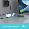 TP-Link UH5020C USB-C šakotuvas, 5 prievadų, HDMI 4K@60Hz, 100 W Power Delivery, 1x USB-C, 2x USB-A, 5 Gbps, aliuminis, pilkas