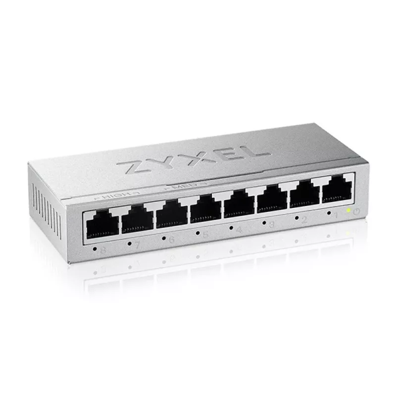 Zyxel GS-108BV5-EU0101F tinklo jungiklis nevaldomas L2 Gigabit Ethernet (10/100/1000)