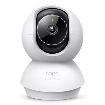 TP-Link Tapo Pan/Tilt AI 3K 5MP belaidė IP stebėjimo kamera, 2,4 GHz, 360°