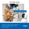 TP-Link Tapo Pan/Tilt AI 3K 5MP belaidė IP stebėjimo kamera, 2,4 GHz, 360°
