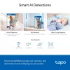 TP-Link Tapo Pan/Tilt AI 3K 5MP belaidė IP stebėjimo kamera, 2,4 GHz, 360°