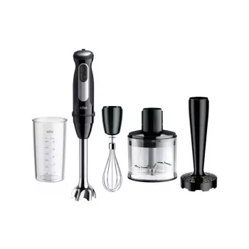 Panardintuvas Braun MultiQuick 5 Pro 0.6 L 1000 W Juodas, Sidabrinis
