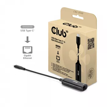 Club 3D CAC-2530 USB-C į RJ45 Ethernet adapteris