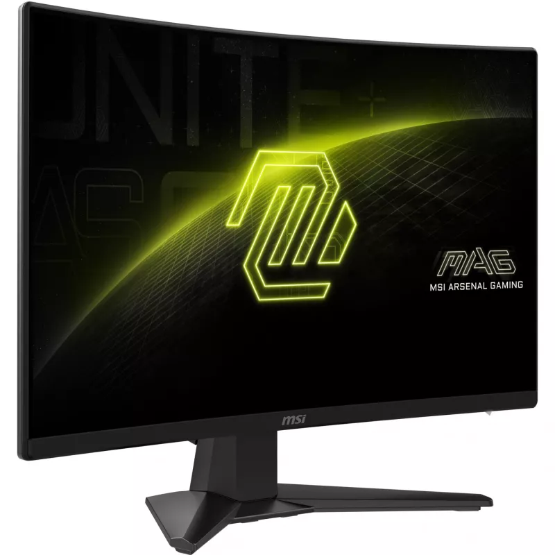 Monitorius MSI MAG 242C 23.6 colio lenktas LCD Full HD 1920×1080 VA 180Hz 1ms MPRT HDMI DisplayPort VESA 100×100