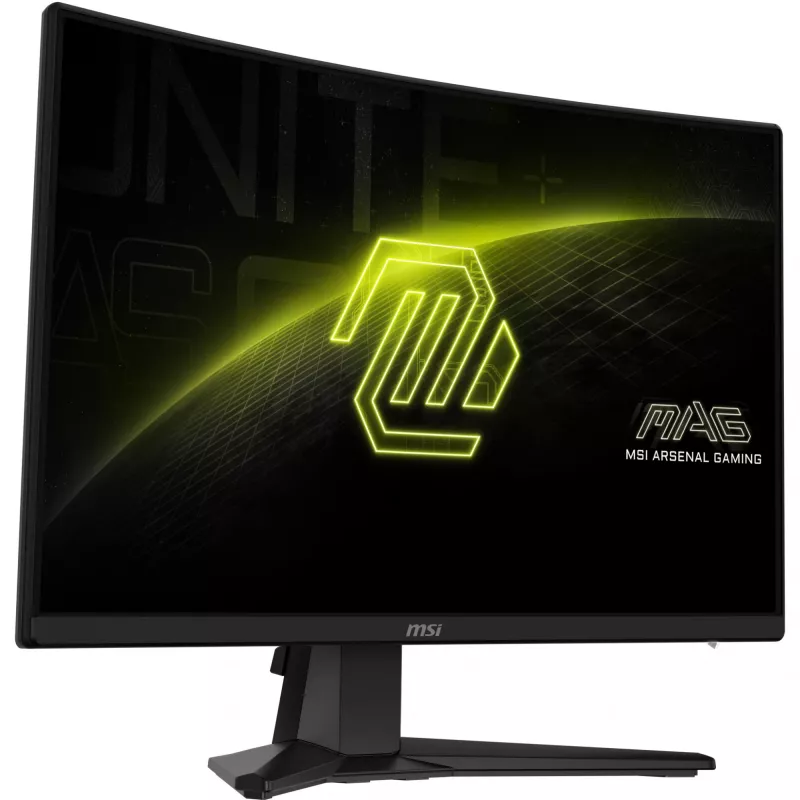 Monitorius MSI MAG 242C 23.6 colio lenktas LCD Full HD 1920×1080 VA 180Hz 1ms MPRT HDMI DisplayPort VESA 100×100