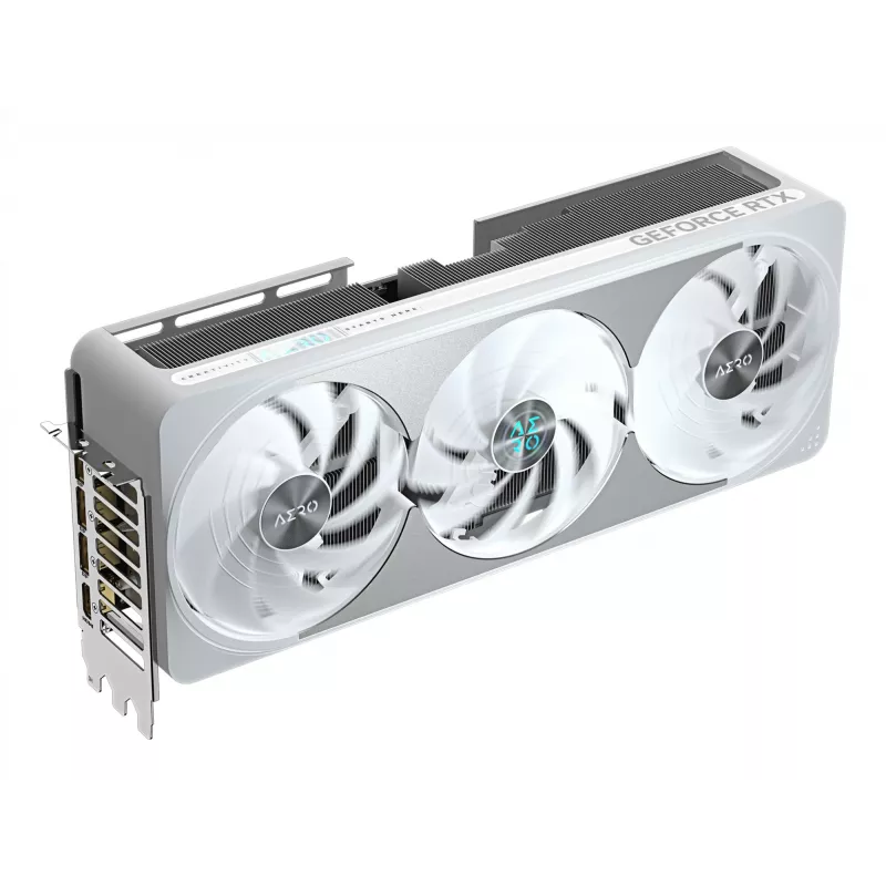 Vaizdo plokštė GIGABYTE GeForce RTX 5070 Ti 16GB GDDR7, PCIe 5.0, 8960 CUDA, 30000 MHz, 256 bitų, WINDFORCE 3X, balta
